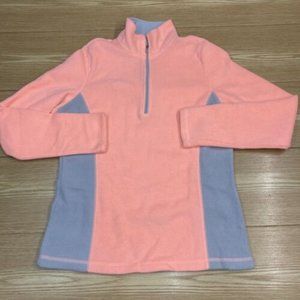 Women's Fleeced Sweatshirt Tek Gear Active Training 1/4 Zip Pullover Size M